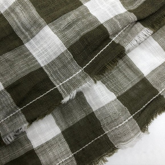 Anthropologie Cloth & Stone Gingham Halter Top - Picture 8 of 8